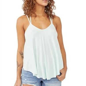 We the free free people washed aqua tank nwt size m